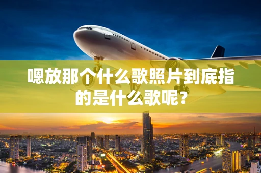 嗯放那个什么歌照片到底指的是什么歌呢？